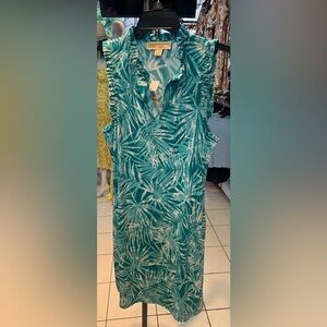 Michael Kors dress tile blue size small. New with tags!